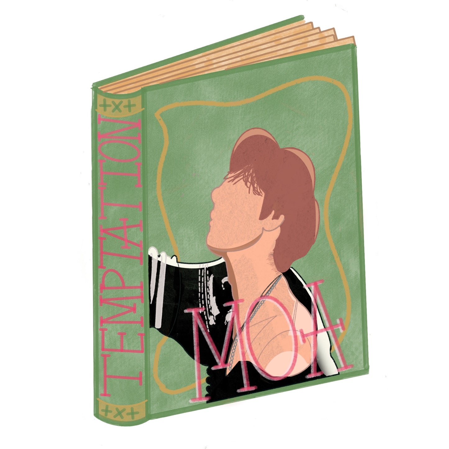 TXT Huening Kai Temptation Book Sticker