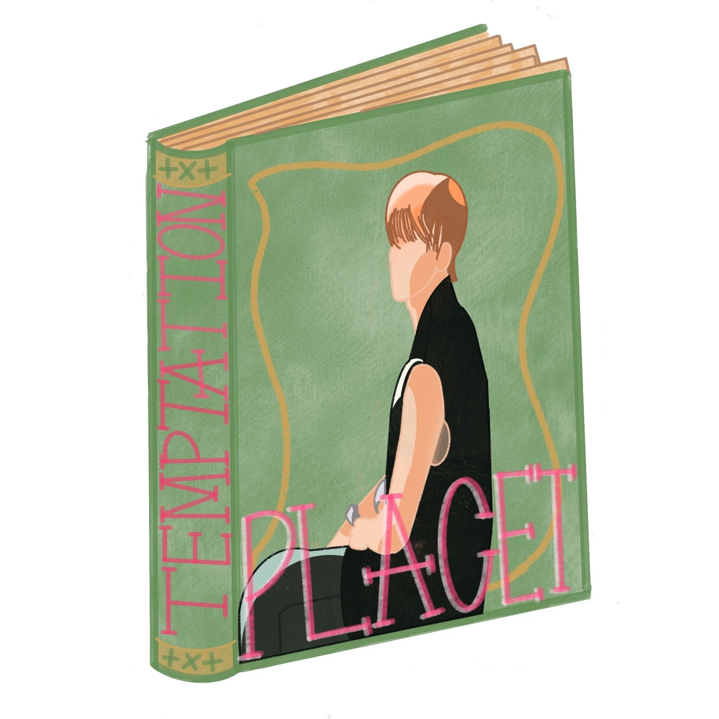 TXT Taehyun Temptation Book Sticker
